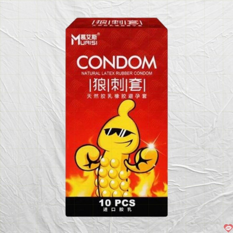 Bao cao su Muaisi Hot 10 cái siêu mềm mỏng tăng khoái cảm 
