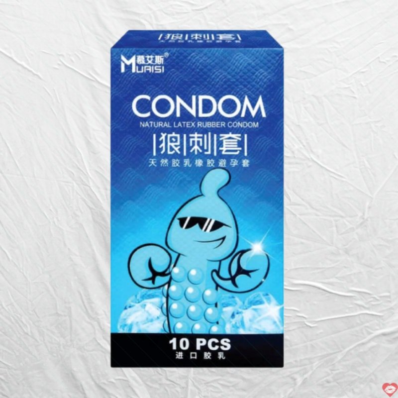 Bao cao su Muaisi Cool mát lạnh siêu kích thích - Hộp 10 