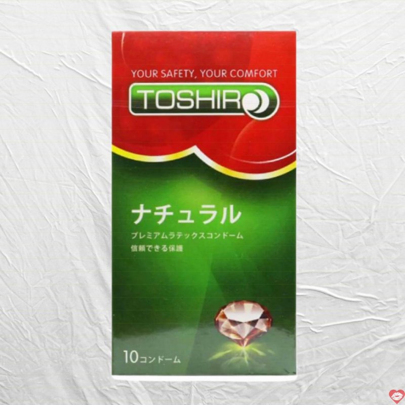 Bao cao su Toshiro Trơn Mỏng Hộp 10 Cái An Toàn Giá Tốt 