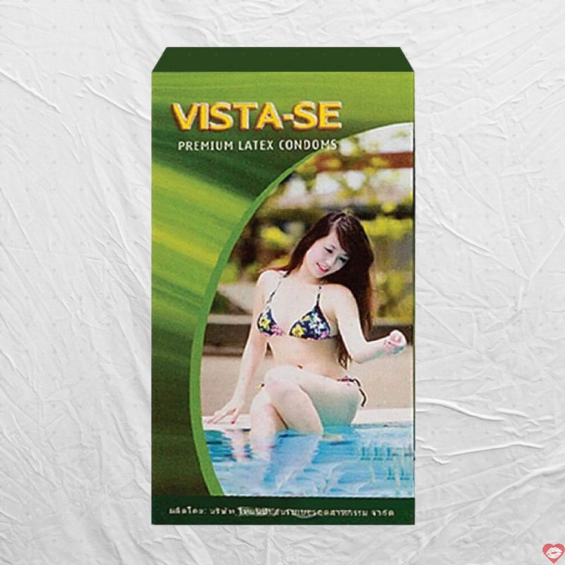 Bao cao su Vista siêu mỏng an toàn thoải mái hộp 10 chiếc 