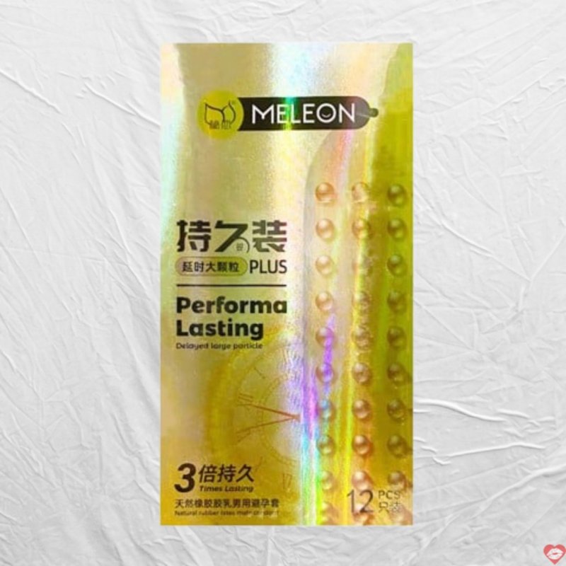 Bao cao su Meleon Performa hạt lớn kéo dài thời gian bảo vệ 