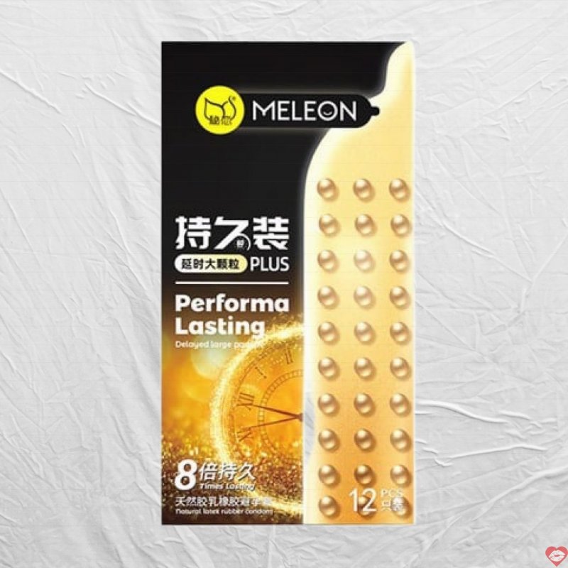 Bao cao su Meleon kéo dài 8 lần, hạt nổi kích thích cực đã 