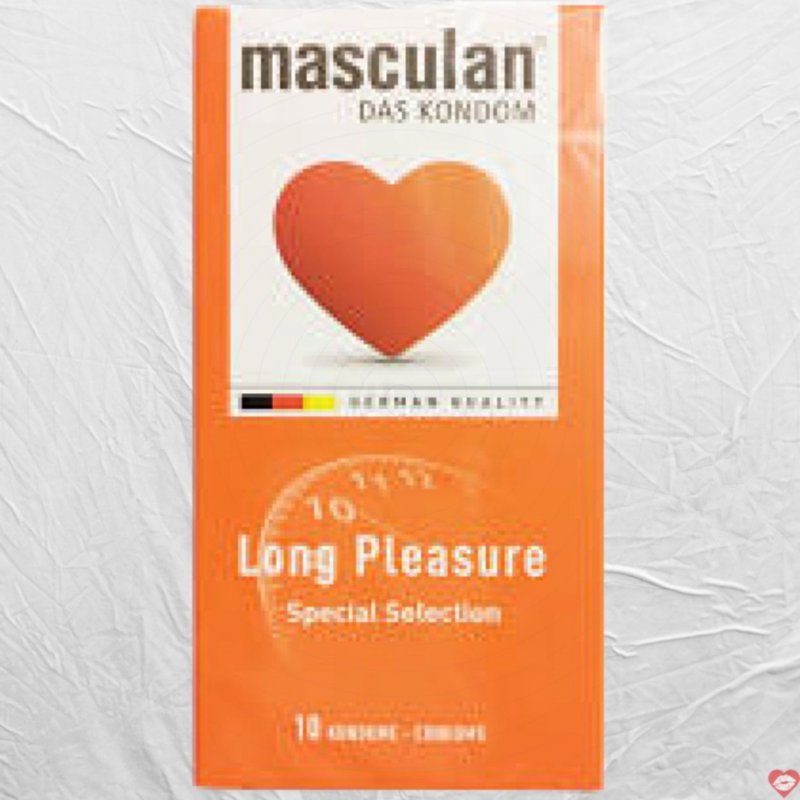 Bao Cao Su MasculanLong Pleasure 10s siêu mỏng kích thích mạnh 