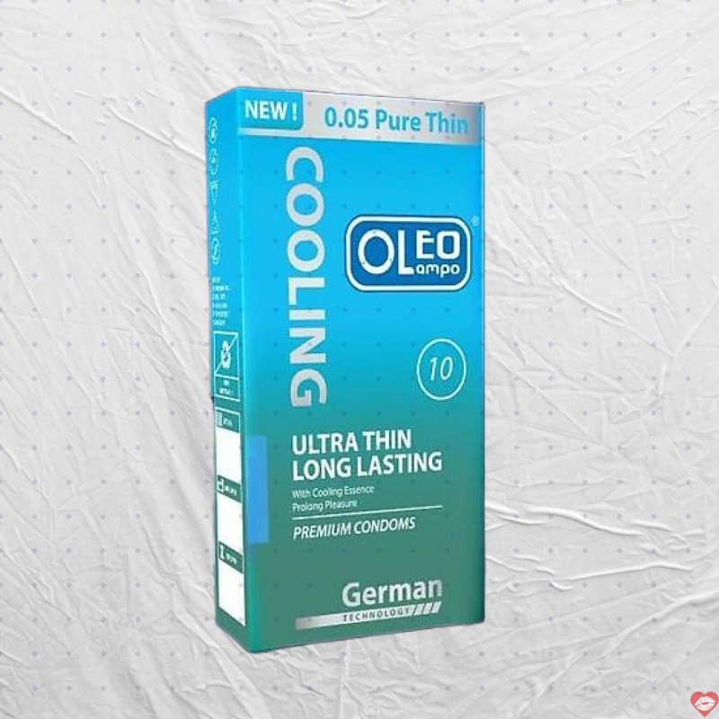 Bao Cao Su Oleo Cooling Ultra Thin Siêu Mỏng Kéo Dài Lâu 