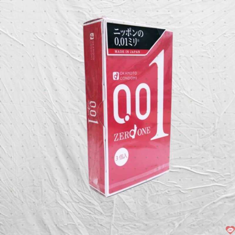 Okamoto 0.01 Siêu Mỏng An Toàn Cảm Giác Thật Đỉnh 