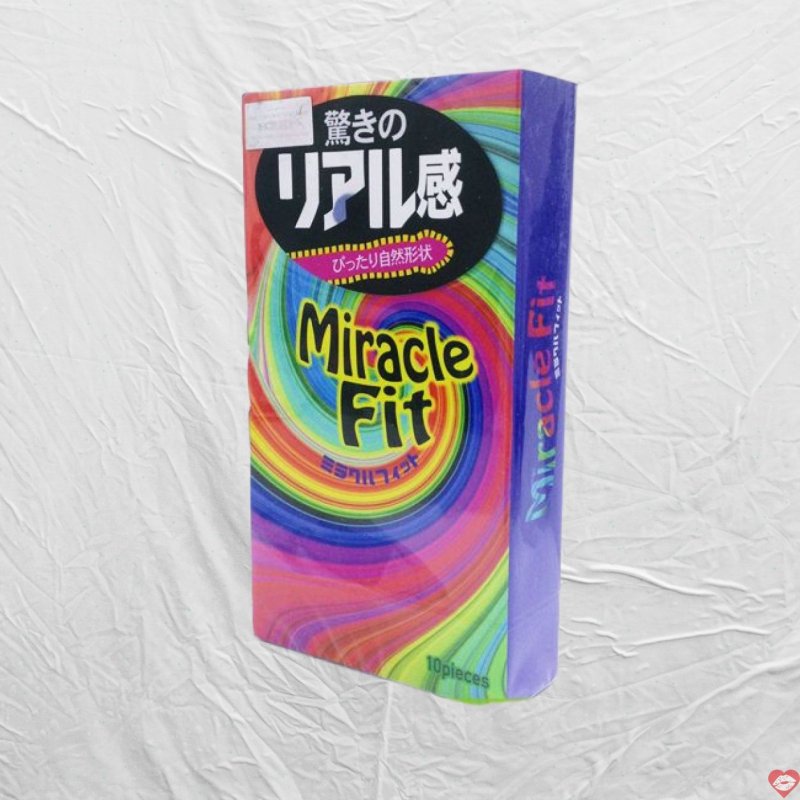 Bao cao su Sagami Miracle Fit nhỏ gọn an toàn siêu mỏng 
