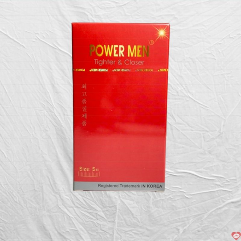 Bao cao su nhỏ 49mm gel mượt Power Men Tighter Closer siêu ôm 