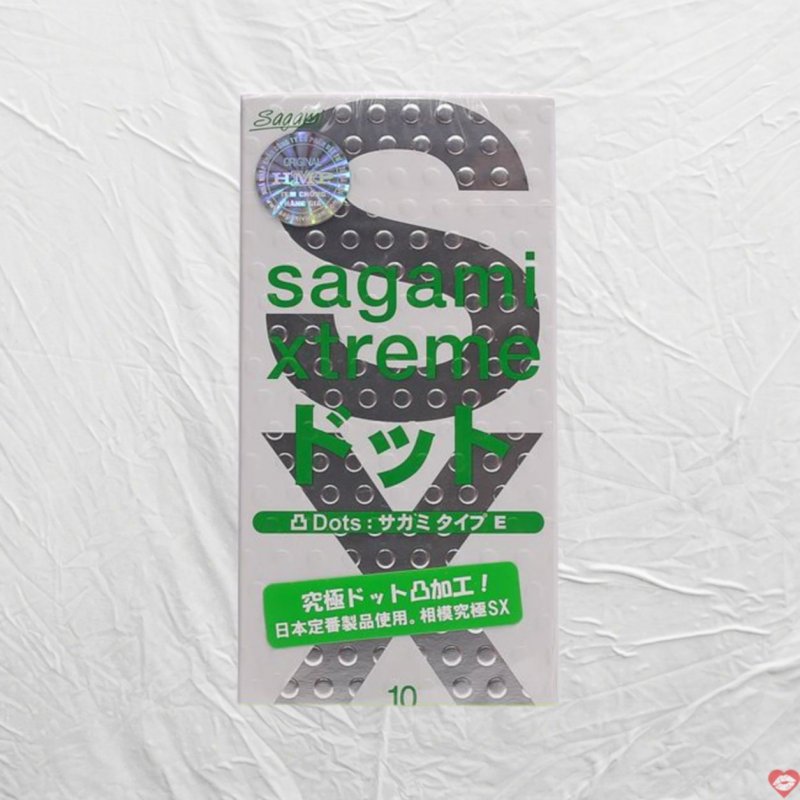 Bao Cao Su SAGAMI Xtreme White Giá Rẻ Gai Kích Thích Mạnh 