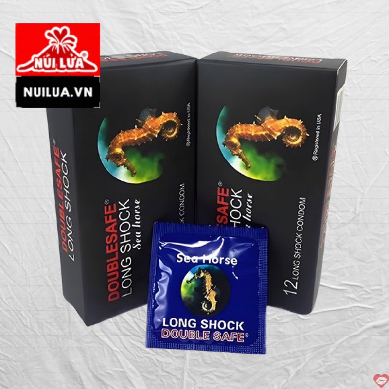 Bao cao su Doublesafe siêu mỏng kéo dài thời gian 12 chiếc 