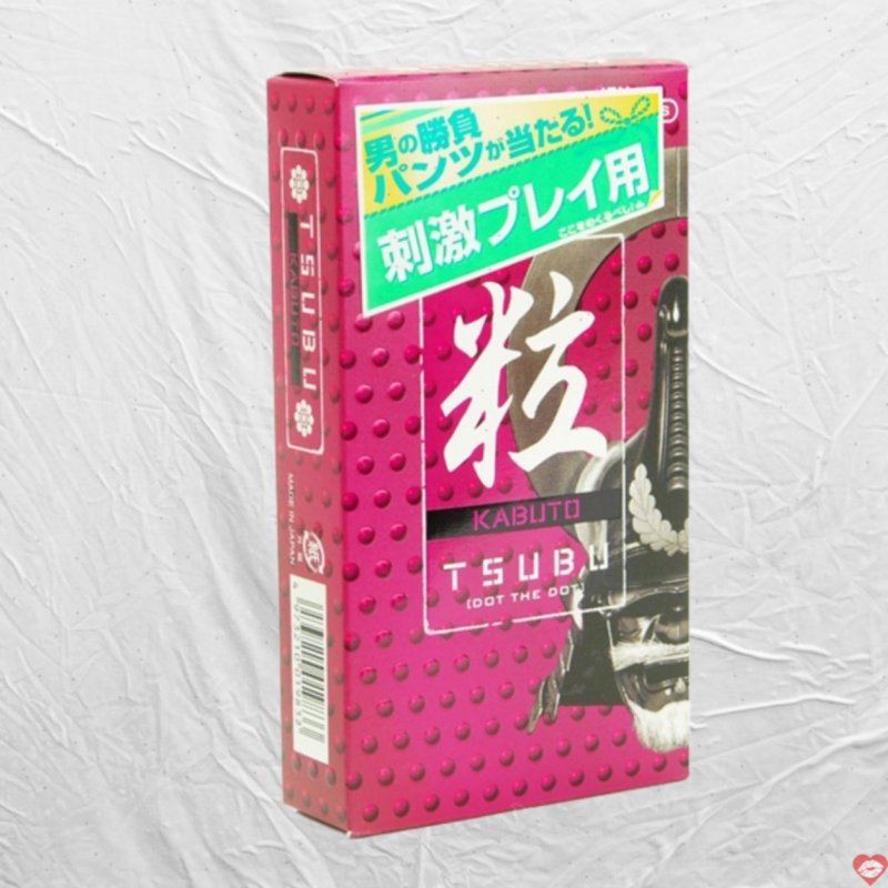 Bao cao su Jex Kabuto Tsubu Dot siêu mỏng kéo dài thời gian hộp 8c 