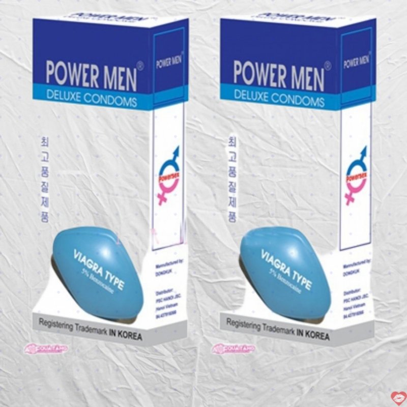 Bao cao su Powermen Viagra chính hãng an toàn giá tốt mua ngay 