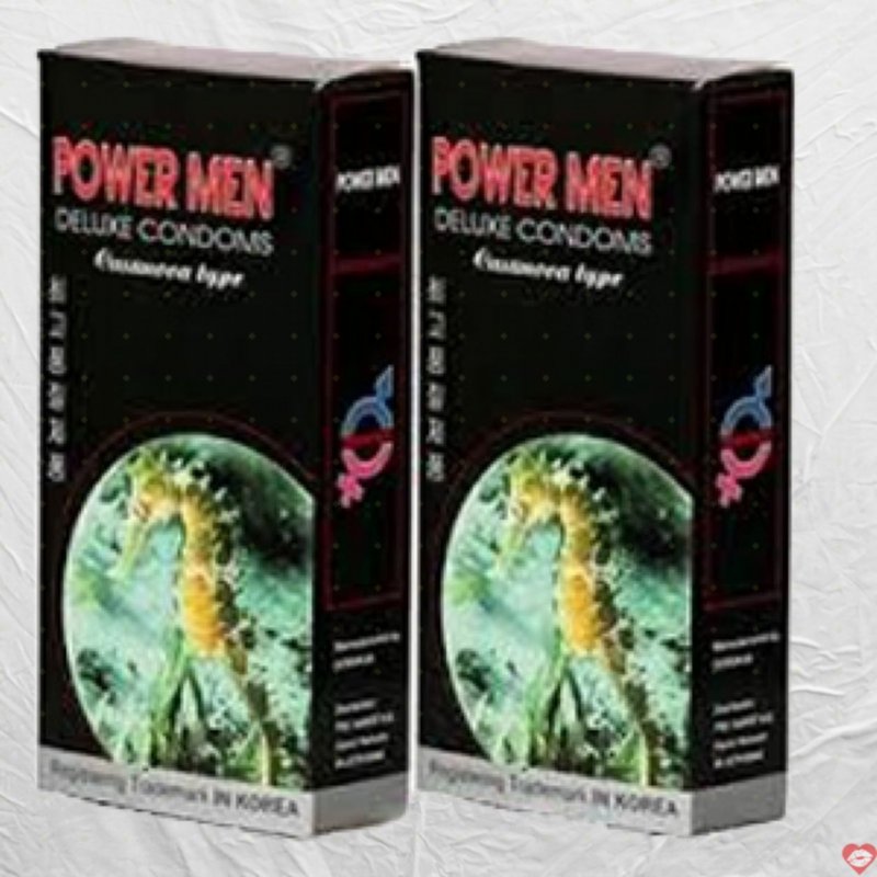 Bao cao su Powermen cá ngựa hộp 12 chiếc chất lượng an toàn 