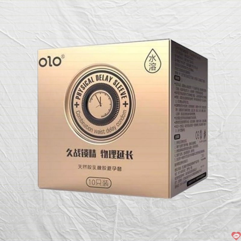 Bao cao su OLO Neo 0.01 siêu mỏng gân gai, kéo dài cực tốt 
