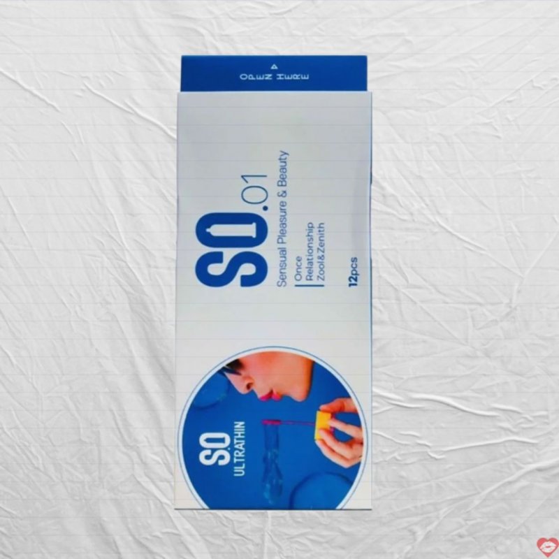 Bao cao su SO Ultrathin Siêu Mỏng Hộp 12 Cái - Cực Đỉnh 