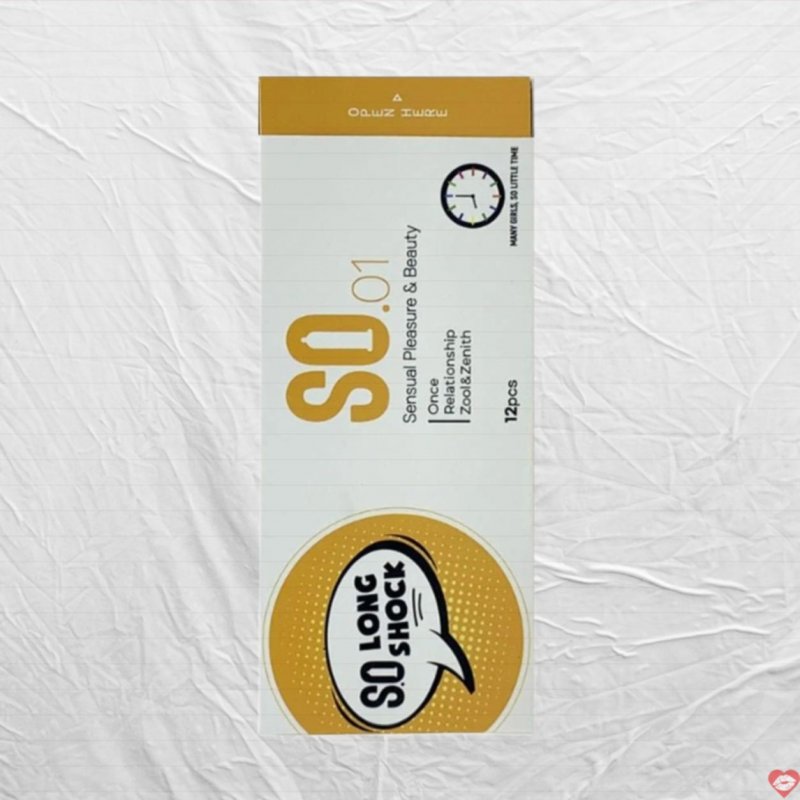 Bao Cao Su SO Long Shock Siêu Mỏng Kéo Dài Đến 12 Cái 