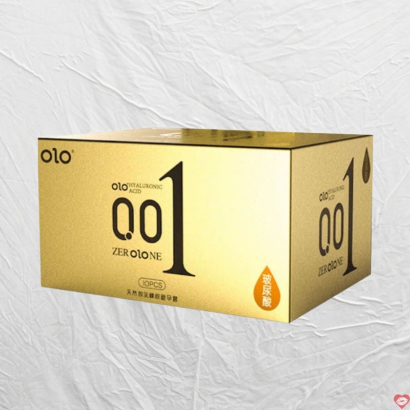 Bao cao su OLO 0.01 gân gai siêu mỏng kéo dài thời gian hộp 10 