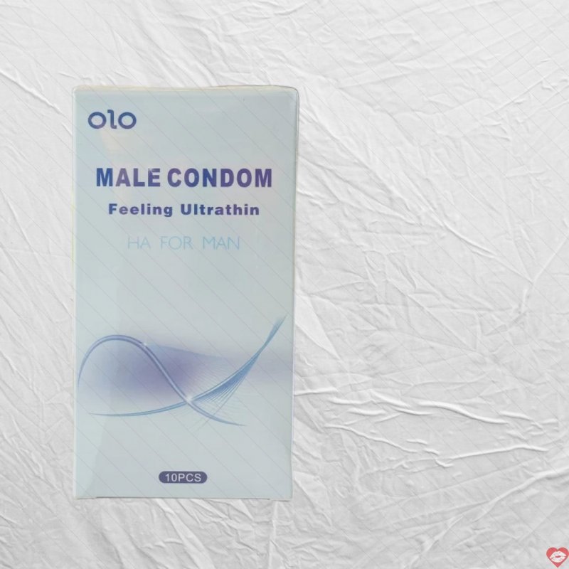 OLO Bao Cao Su Siêu Mỏng Cảm Giác Thật Hộp 10 Cái Giá Tốt 