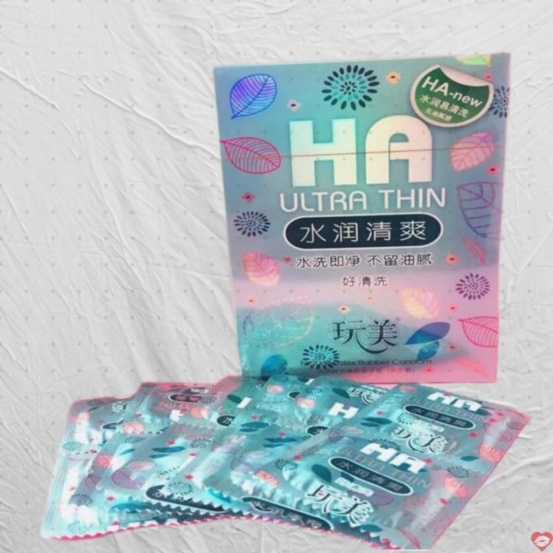 Bao cao su Ha Ultra Thin siêu mỏng an toàn giá rẻ, chất lượng 