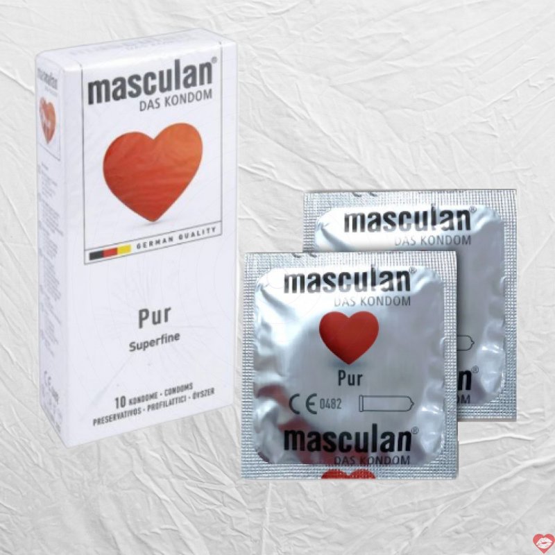 Bao cao su Masculan Pur siêu mỏng cảm giác thật nhất 