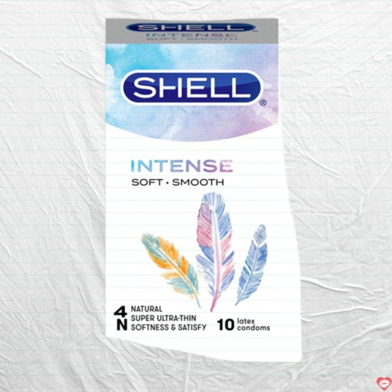 Bao Cao Su Hàn Quốc Shell Intense 10s Siêu Mỏng Kích Thích 