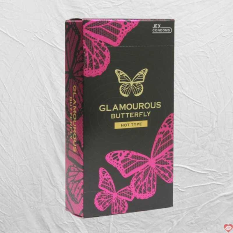 Bao cao su Jex Glamcurous Butterfly hot 1000 hộp 12c giá tốt 