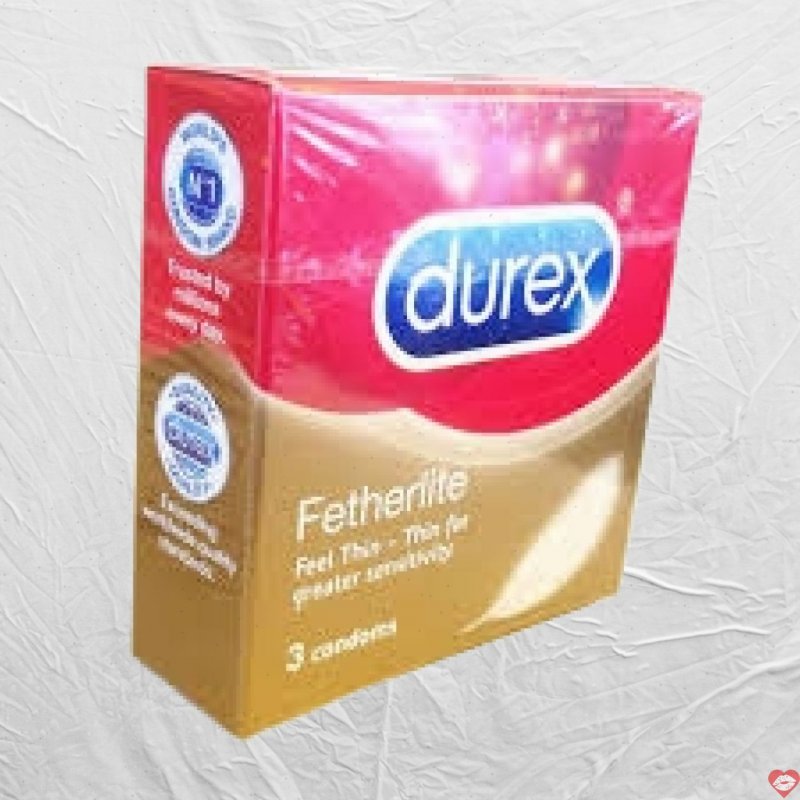 Bao cao su Durex Fetherlite 3 cái Siêu mỏng, an toàn, dễ chịu 