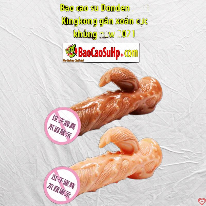 Bao cao su Donden JS 001 Siêu gai xoắn khủng giá rẻ
