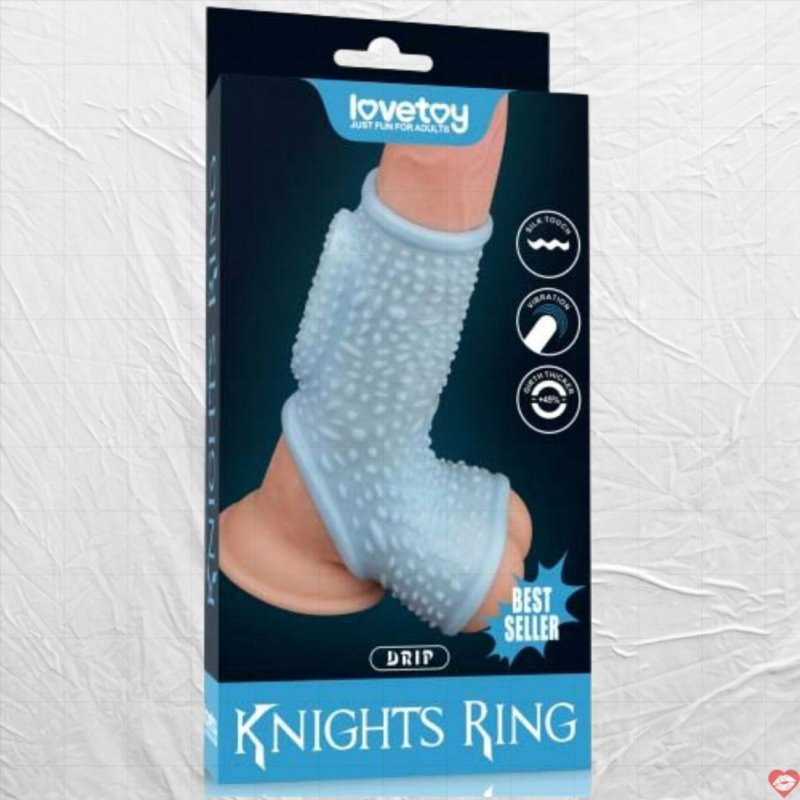 Bao cao su donden thân hở đầu Lovetoy Knights Ring rung