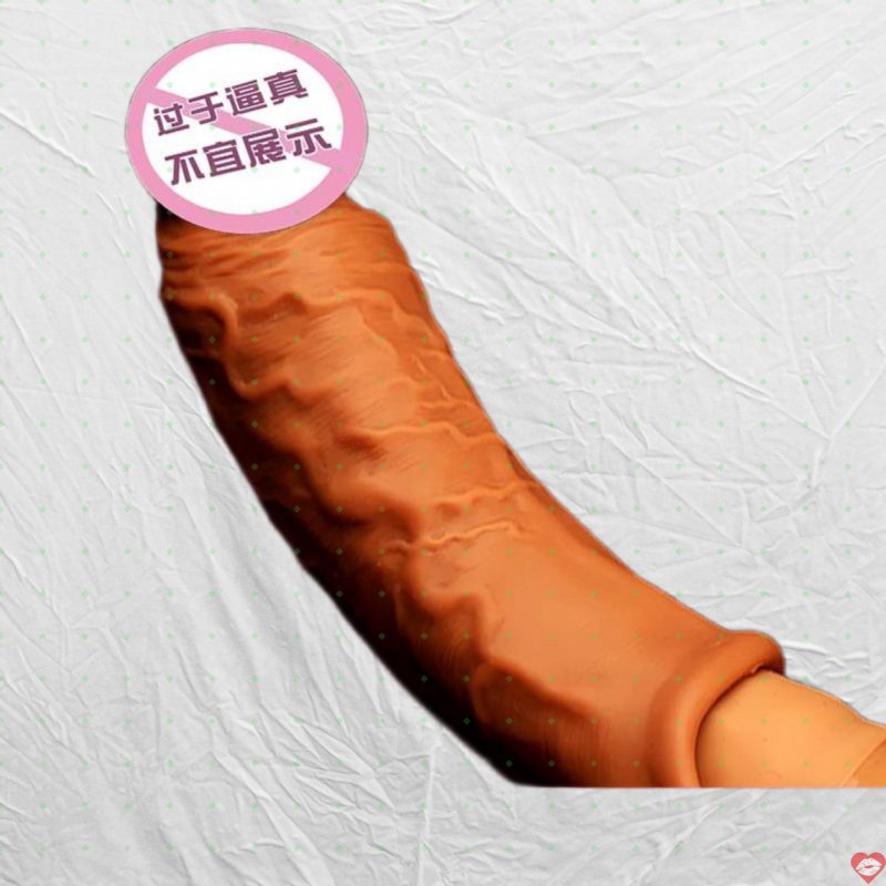 Bao cao su donden Silicone Tyson mềm mại màu da gân nổi