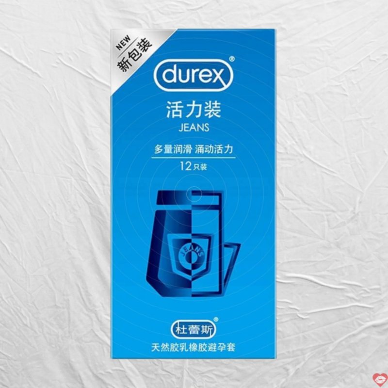 Bao cao su Durex Jeans siêu mỏng gel bôi trơn Hộp 12 cái giá tốt 