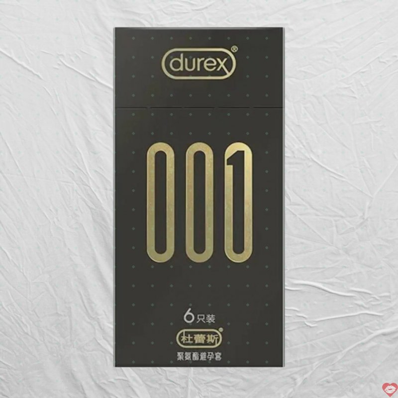 Bao cao su Durex 001 siêu mỏng 54mm hộp 6 cái an toàn 