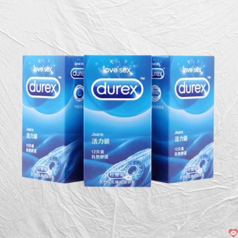 Bao cao su Durex siêu mỏng nhiều gel bôi trơn an toàn dễ chịu 