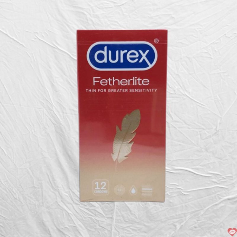 Bao cao su siêu mỏng Durex Fetherlite, thoải mái, an toàn 