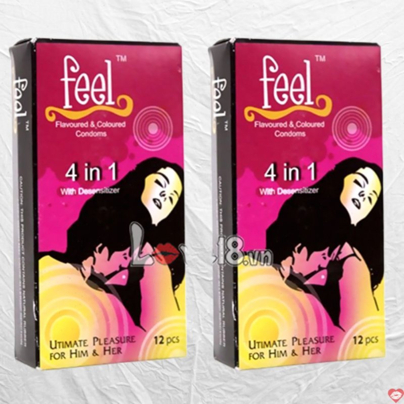 Bao Cao Su Feel Hương Dâu Kéo Dài Thời Gian Quan Hệ 