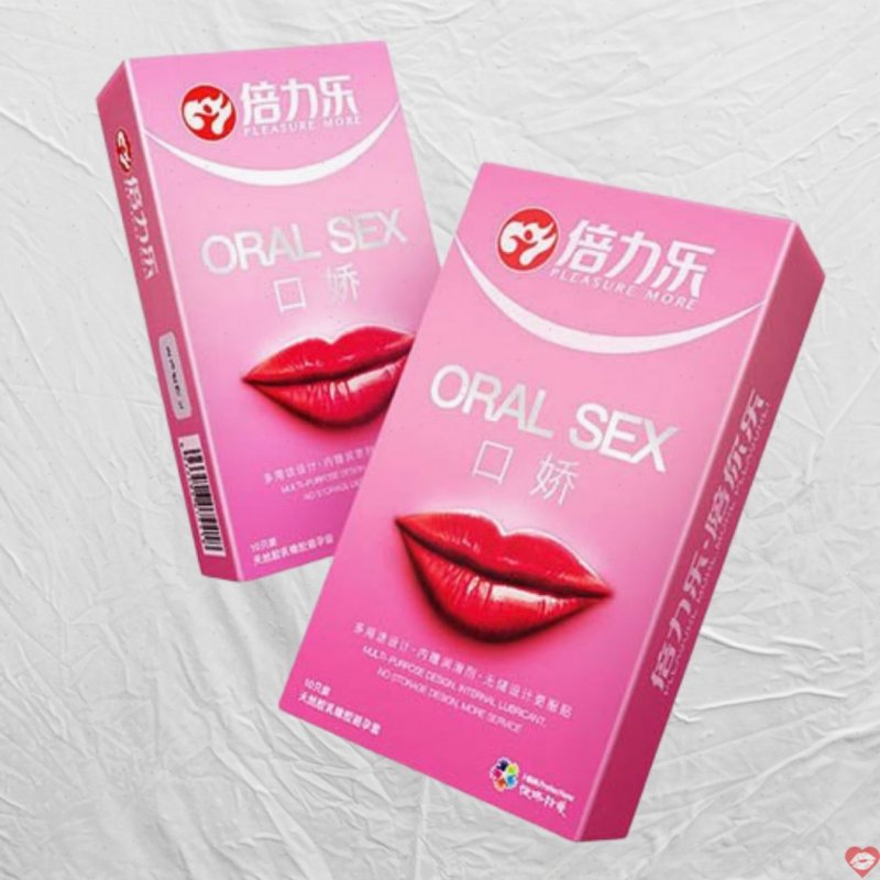 Bao cao su Oral Sex an toàn chất lượng kích thích cảm giác mới 