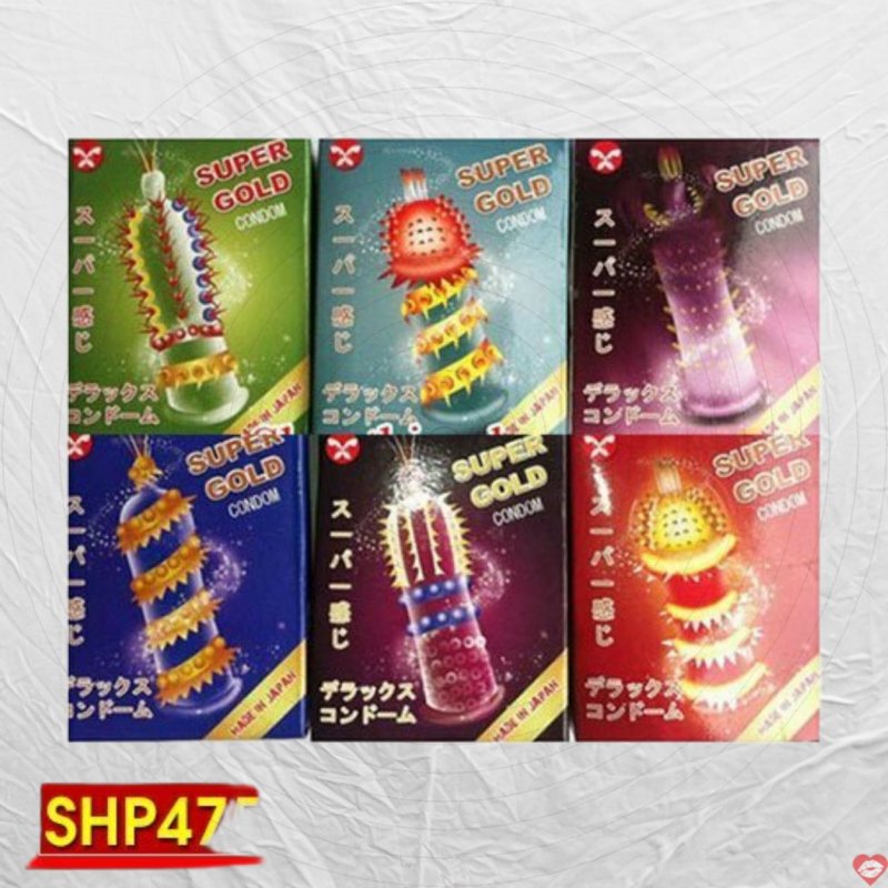 Bao Cao Su Gai Mịn SHP475 - Tăng Khoái Cảm Âm Đạo Cực Mạnh 