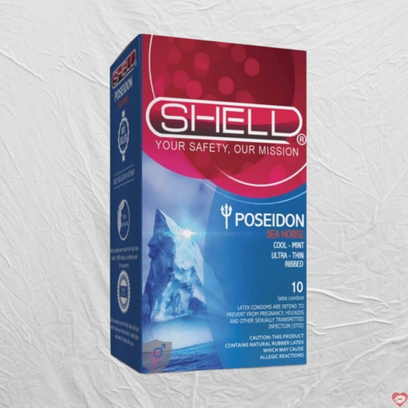 Shell Poseidon 10s Bao cao su Siêu mỏng, an toàn, tăng khoái cảm 