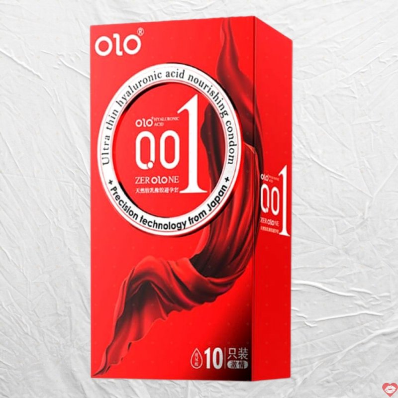 Bao Cao Su OLO Thin 001 Siêu Mỏng Gai Nổi Kích Thích - Hàng Chính Hãng 