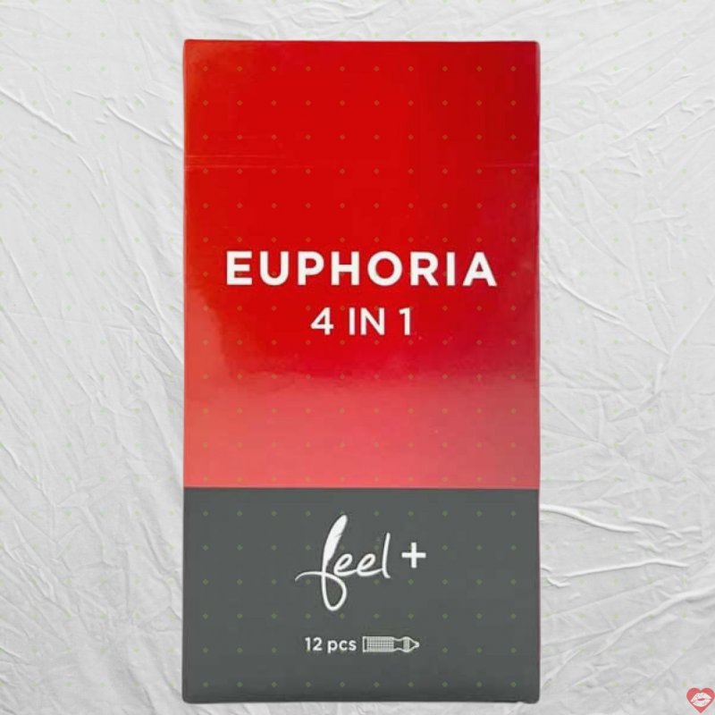Bao cao su Feel Euphoria 4in1 kéo dài hương dâu kích thích mạnh 