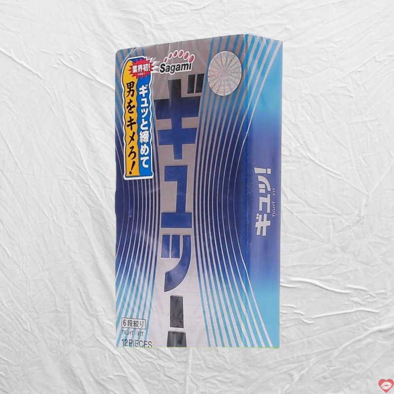 Bao cao su siêu mỏng SAGAMI 6 Stage Tight Fit mềm mại an toàn 