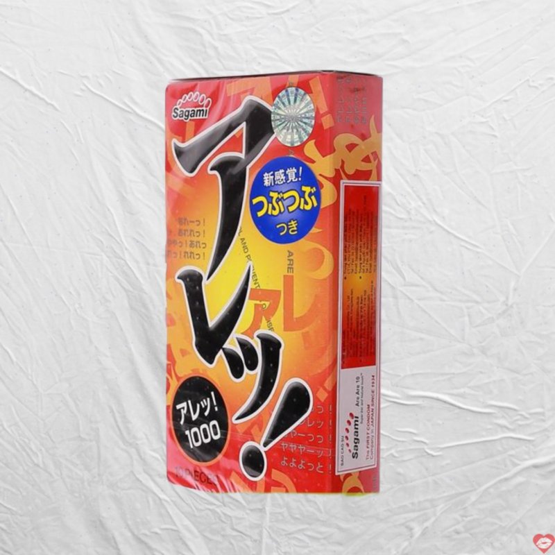 Bao cao su gai SAGAMI Are Are tăng khoái cảm an toàn chất lượng 