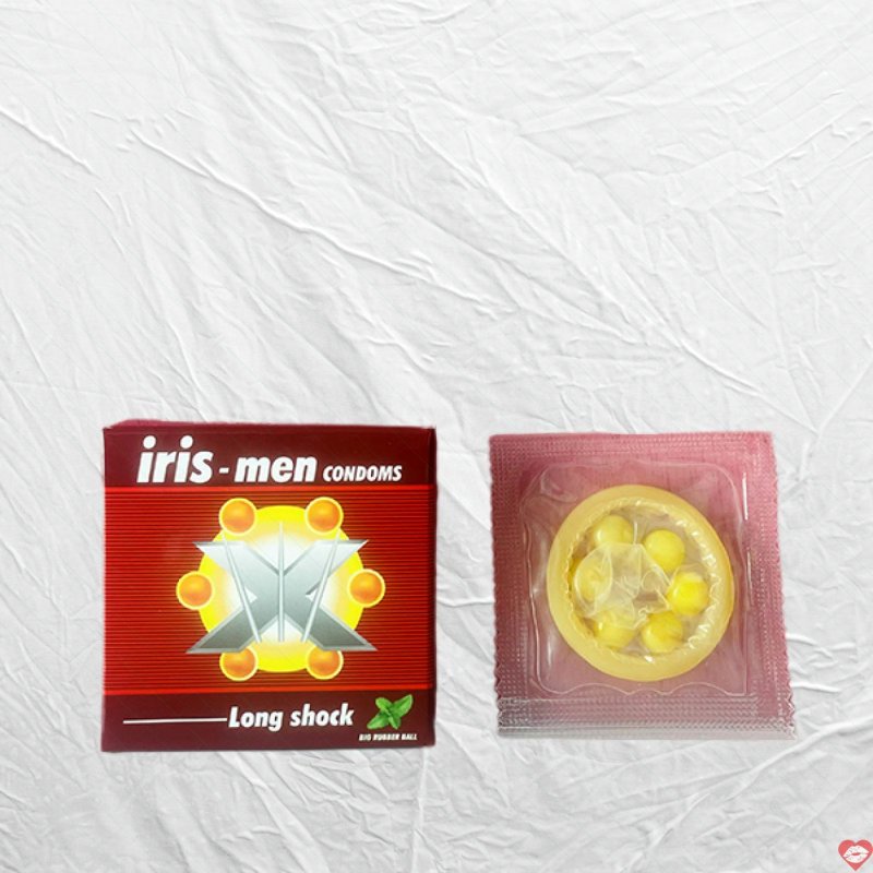 Bao Cao Su Iris Men Long Shock 6 Bi Siêu To Kích Thích Mạnh 