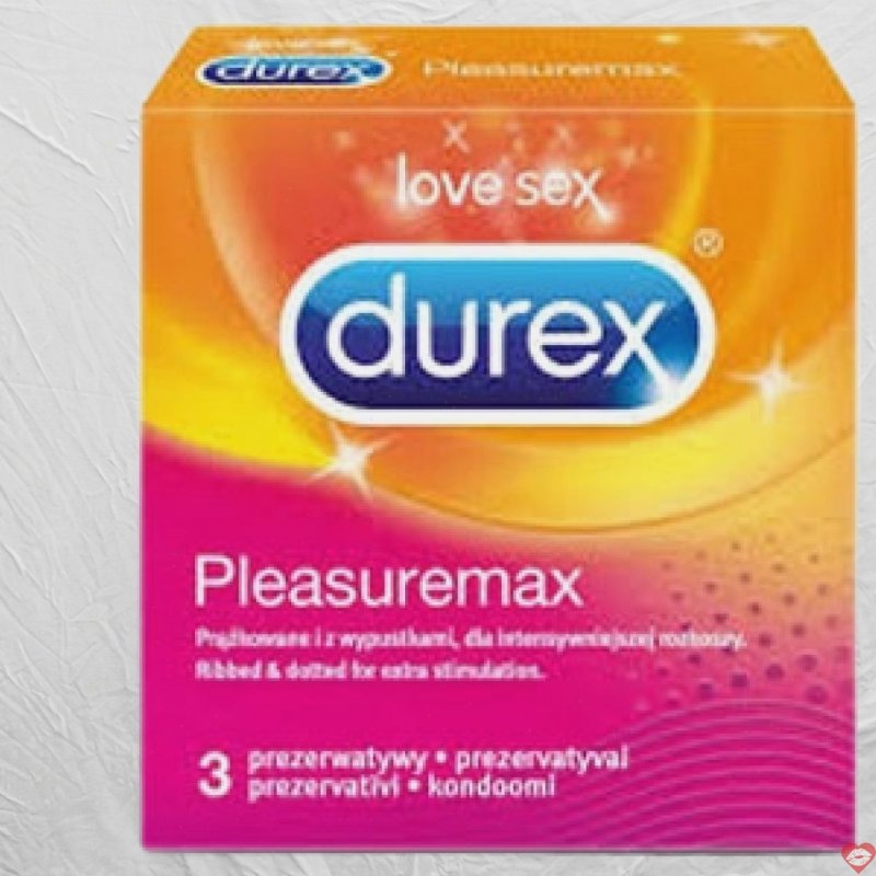 Bao cao su DUREX Pleasuremax 3 chiếc kích thích mạnh mẽ 