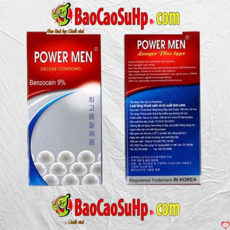 Bao cao su Power Men 468 ngọc trai kéo dài siêu kích thích mua ngay 