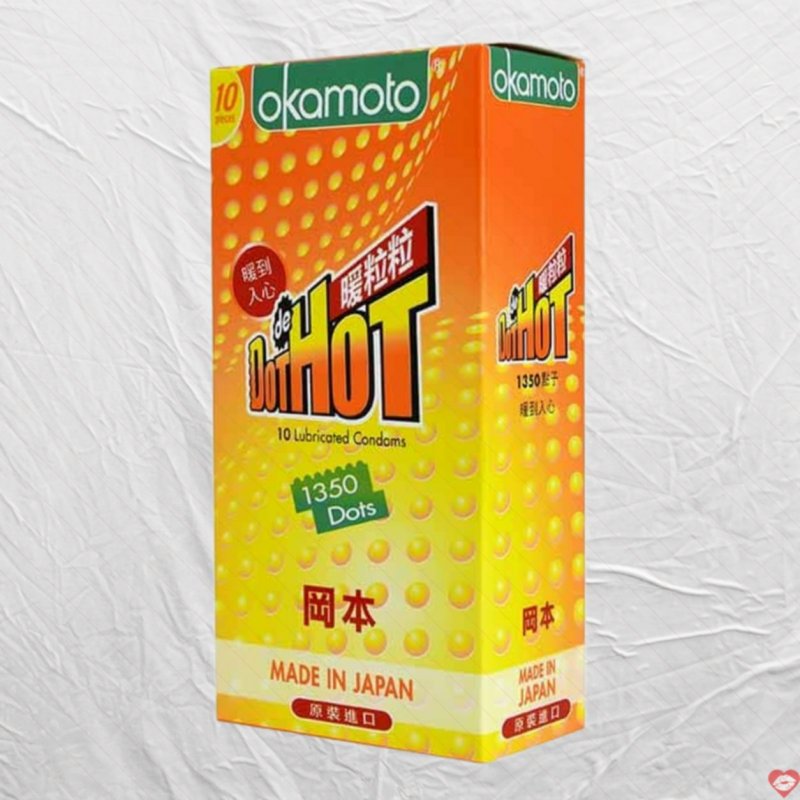 Bao cao su Okamoto Hot Dot Summer Time an toàn kích thích 