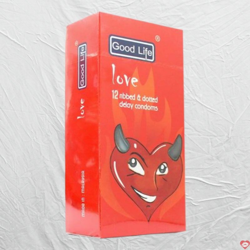Bao cao su Good Life Love chống xuất tinh sớm cao cấp an toàn 