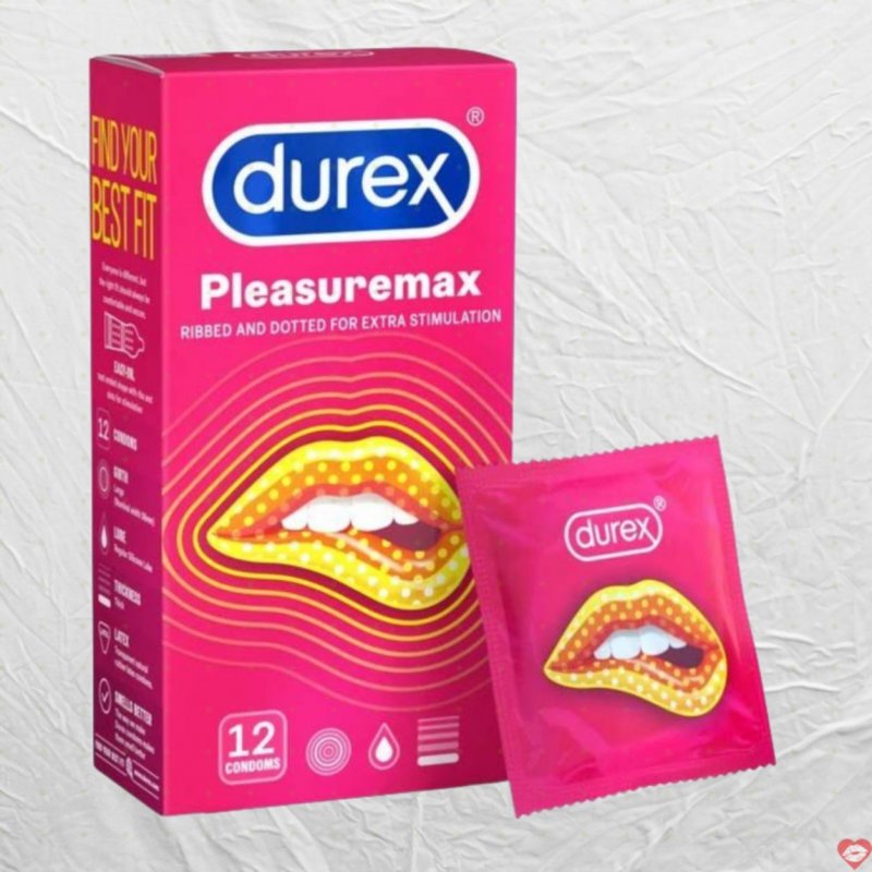 Bao cao su Durex Pleasuremax gai gân siêu kích thích, an toàn 