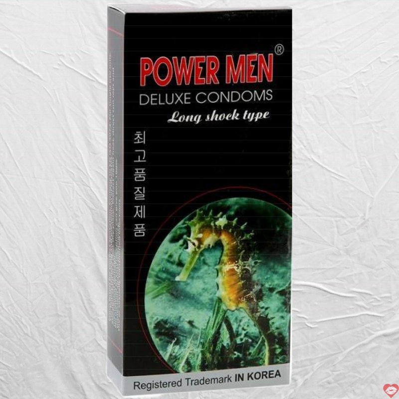 Bao Cao Su Power Men Cá Ngựa Tăng Kích Thước & Kéo Dài Thời Gian 