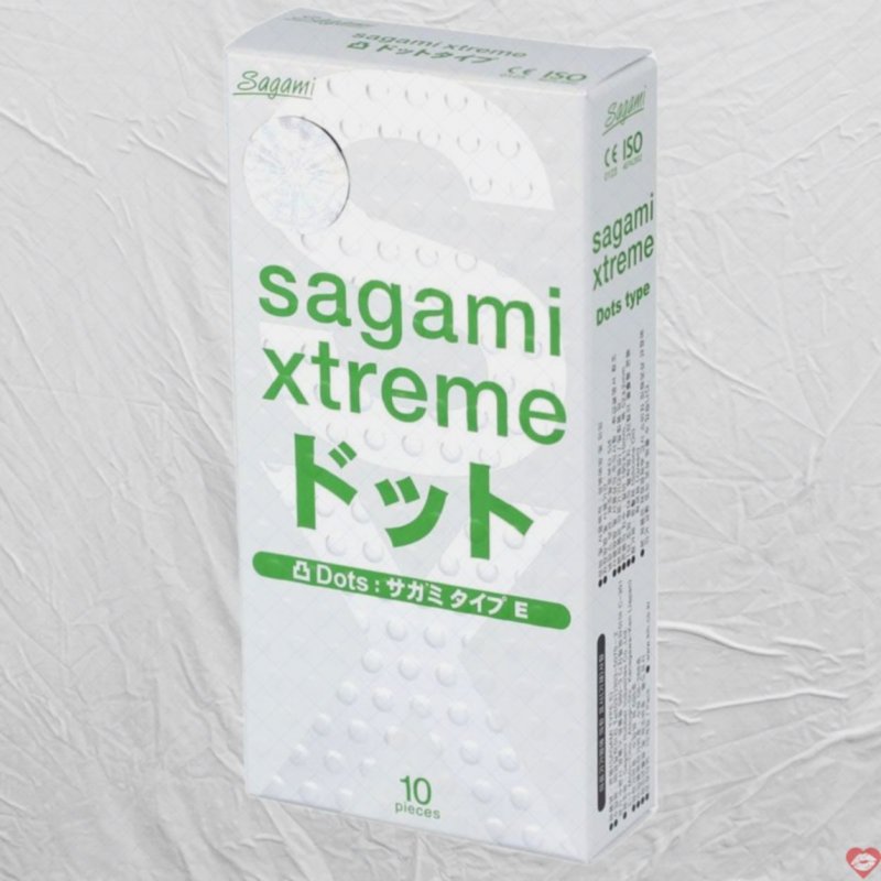 Bao Cao Su Sagami Xtreme Dot Siêu Mỏng Gai Liti Cực Đã 