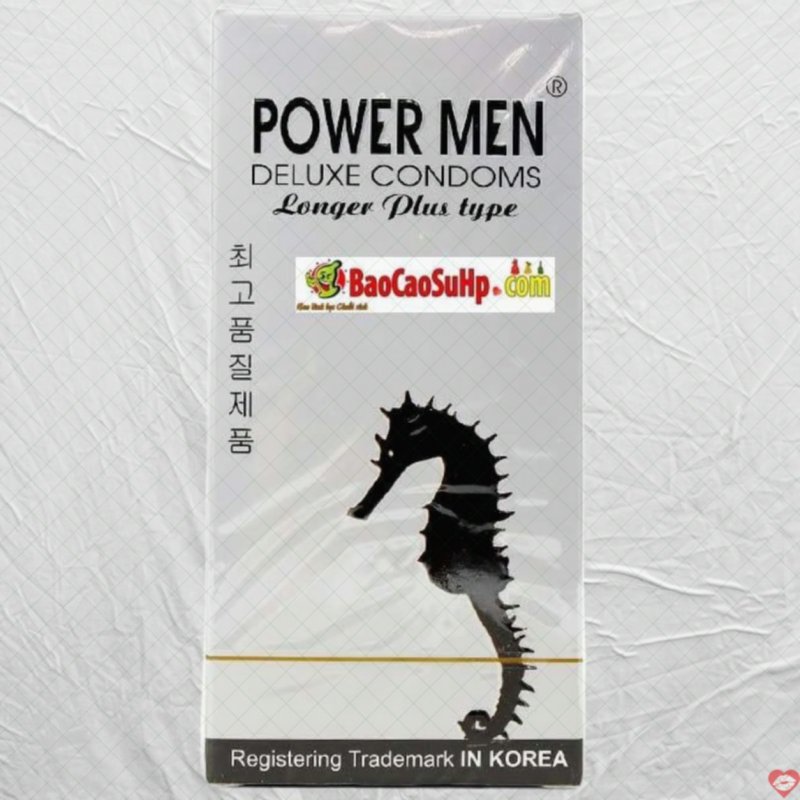 PowerMen Longer Plus Bao Cao Su Kéo Dài Quyết Thắng, An Toàn 